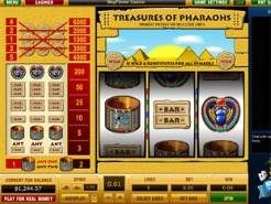 Treasures of Pharaohs 5 Line